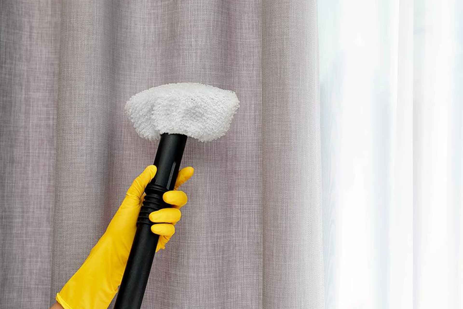 Higienização de cortinas. Casa Decor